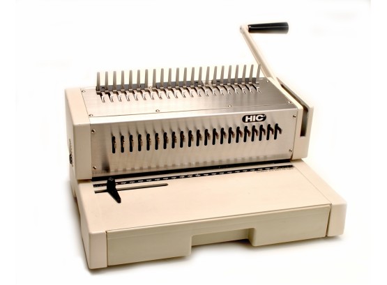 IBICO  Industrial Manual Plastic Comb Punch Binder Binding Machine  Model C21