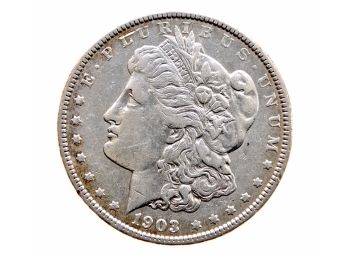 1903 Morgan Silver Dollar $1 US Coin