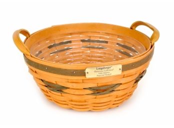 Longaberger 1999 Christmas Collection, Popcorn Basket