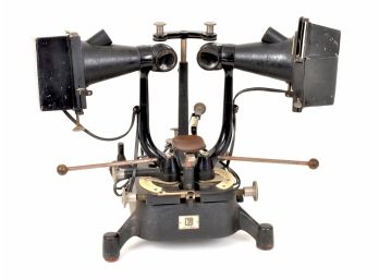 ANTIQUE OPTICIANS SYNOPTOPHORE BY ELLIOTT OPTICAL CO, LONDON