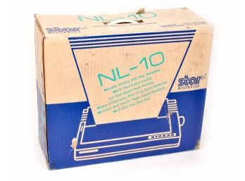 Vintage Star Micronics NX-10 Dot Matrix Printer W/Box