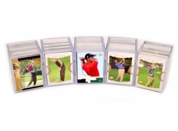 2001 Upper Deck Golf Cards - Tiger Woods & Others, Lot #1