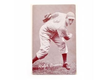 RALPH BRANCA BASEBALL ARCADE CARD