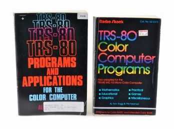 Vintage Radio Shack TRS-80 Books - Programs And Applications