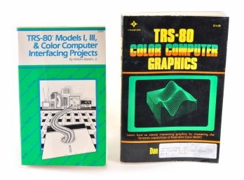 Vintage Radio Shack TRS-80 Books - Color Graphics And Interfacing Projects