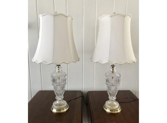 Pair Of Elegant Accent Lamps