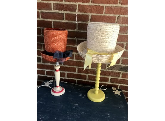 2 Very Cute And Stylish Hat Lamps