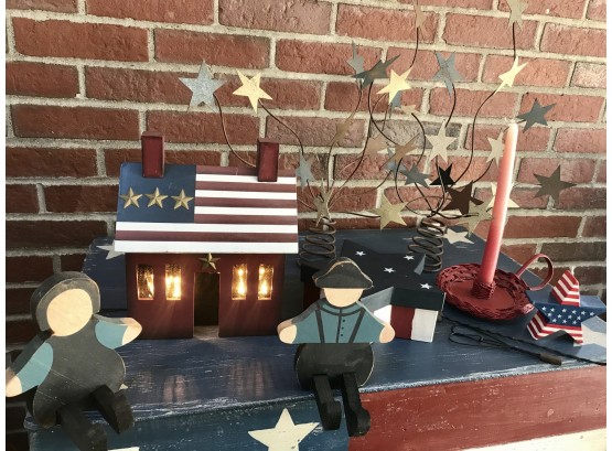 Americana Light Up House And More!