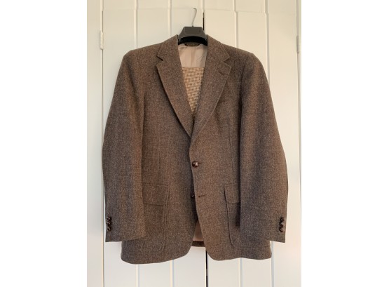 Custom Tailored Nino Cerruti Tweed Sport Coat & Polo Ralph Lauren Slacks