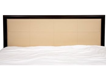 Barbara Barry Collection For Baker King Size Headboard And Signed Ironman Mattress (RETAIL $3,089-See Receipt)