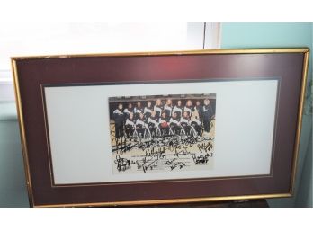Copy 1997 1998 UCONN Women's Basketball Autograph Framed Team Photo