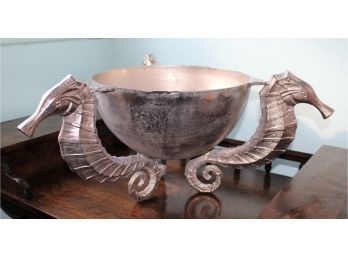 Barware Collection Large Seahorse Centerpiece Bowl
