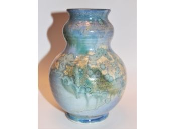 Vintage Edgemont Signed Crystalline Pottery Vase