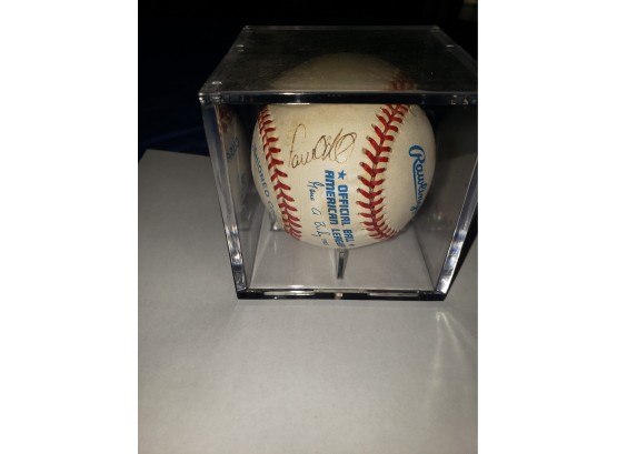 Paul O'Neil Autographed Baseball