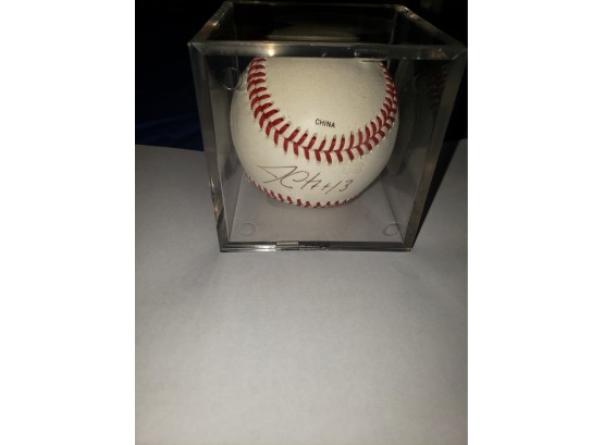 Jim Leyritz Autographed Baseball