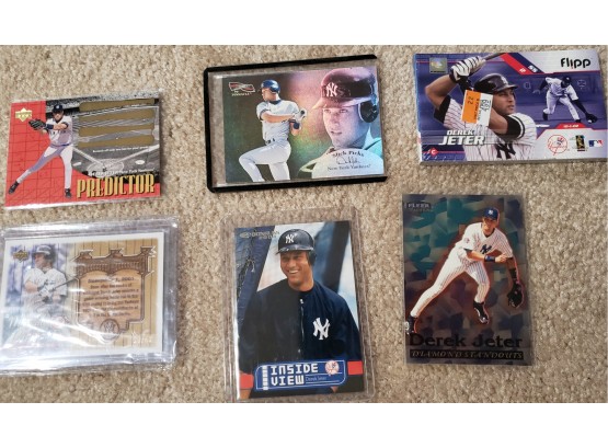 Lot Of Derek Jeter Baseball Cards