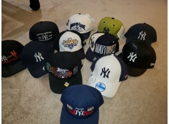 Lot Of NY Yankee Hats