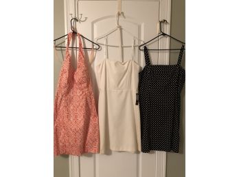 3 Summer Dresses- Jones NY Sz 10,  Laundry Sz 12,  Tahari Sz 14 Petite