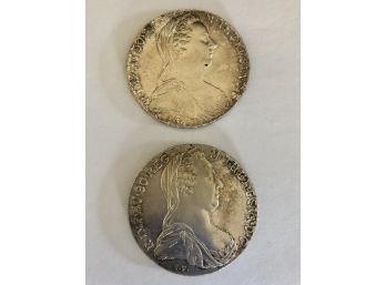 Maria Theresa Thaler Restrike Coins (2)