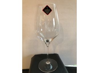 New With Label- Riedel Wine Glass 02/03 10-3/4' Tall
