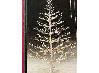 4 1/2' Clear Light Christmas Stick Tree