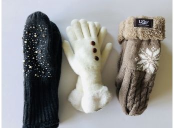 Women’s Gloves And Mittens Lot Sizes Small To Medium