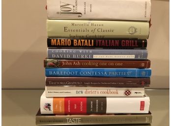 Selection Of 10 Great Cookbooks Lot B