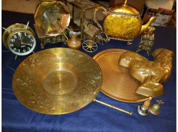 Lot Of Vintage Copper/brass Items