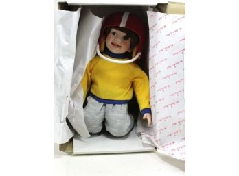 Bobby By Elke Hutchens Danbury Mint Porcelain Boy Doll