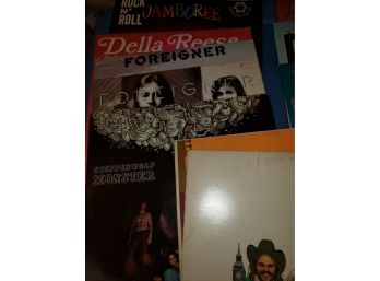Lot Of Records Including Foreigner, Cat Stephen's, And More