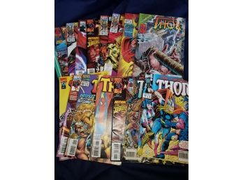 Lot Of Marvel Thor Comic Books