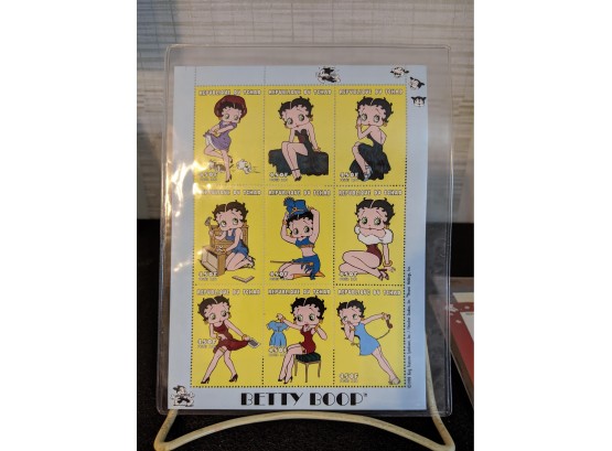 Betty Boop Collectible Stamps