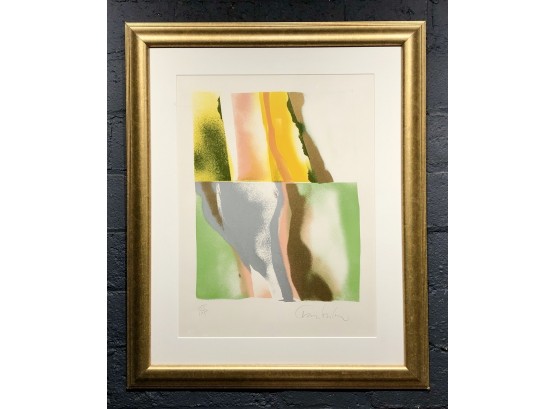 Rare Limited Edition John Chamberlain Abstract “Title VI”  Lithograph - Signed And Numbered