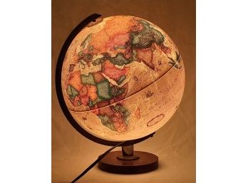 Vintage Tabletop Illuminating Globe Lamp
