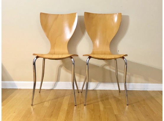 Set Of MCM Chairs By Calligaris Italy