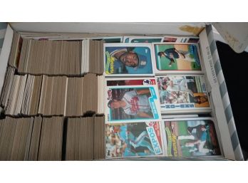 1970's, 80's And 90's Baseball And Football Cards Unsearched