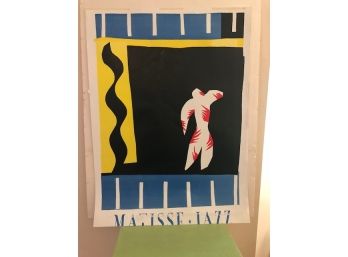Large Matisse Jazz Poster - Rare
