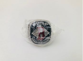 2004 Boston Red Sox World Series Ring Replica (3 Of 3) - The Greatest Comeback In Sports History