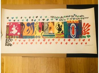 Henri Matisse 'The Thousand And One Nights' Original Serigraph Signed In Plate
