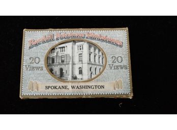 1923 J.C. Bardell Fototone Miniatures Spokane Washington