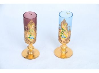 Gorgeous Pair Of Cordial Glasses