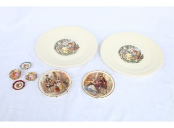 Assortement Of Vintage Dishes From Around The World