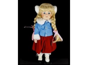 'Heidi' Ice Skating By M.S.R. Imports Doll - NEW IN BOX!