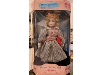Exclusive Collectible Memories Porcelain Doll By Kmart - New In Box!