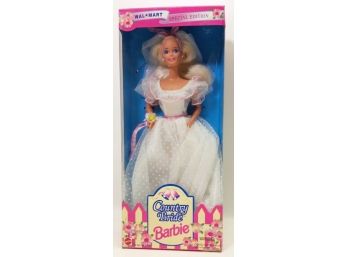 Country Bride Wal-mart Special Edition Barbie Doll, 1994 - NEW IN BOX!