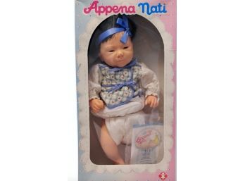APPENA NATI By Furga Asian Baby Boy Doll, 1998 - NEW IN BOX!