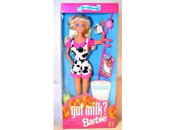 Barbie Got Milk? Barbie Doll, 1995 - NEW IN BOX!