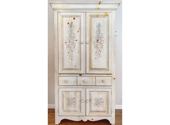 Beautiful Hand Painted Armoire *SEE DESCRIPTION
