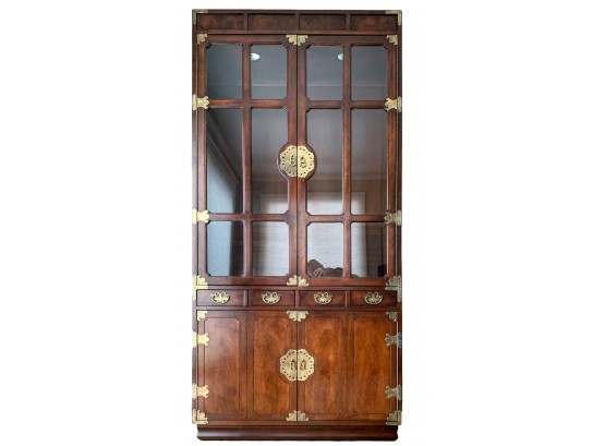 Henredon Fine Furniture Mahogany Display Cabinet China Hutch *SEE DESCRIPTION