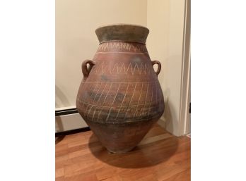 Large 31”H Pottery Urn